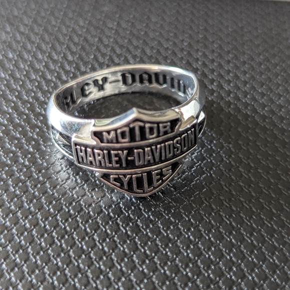 Harley-Davidson Silver Ring for Men - Picture 2 of 9